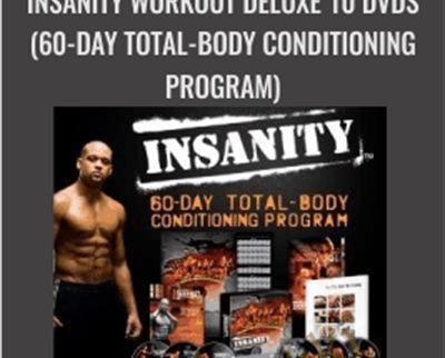 INSANITY Workout Deluxe 10 DVDs 60 Day Total Body Conditioning Program - BoxSkill US