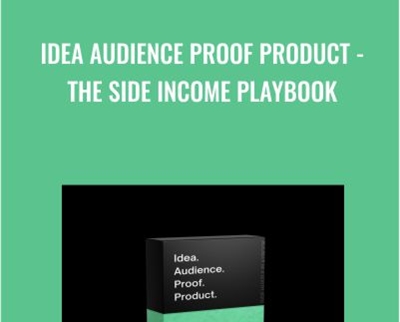 $35 Idea Audience Proof Product -The Side Income Playbook - Justin Welsh
