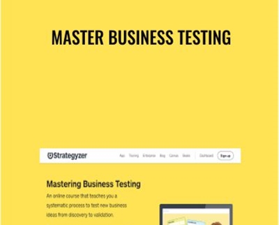 $63 Master Business Testing - Dr. Alex Osterwalder