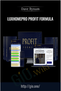 Purchuse Dave Bynum - LuxHomePro Profit Formula course at here with price $997 $119.