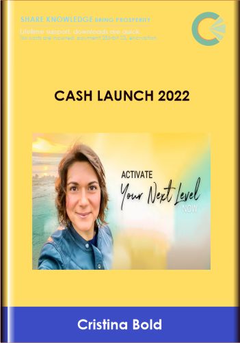 Cash Launch 2022 - Cristina Bold