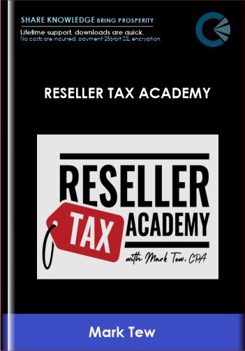 Reseller Tax Academy - Mark Tew
