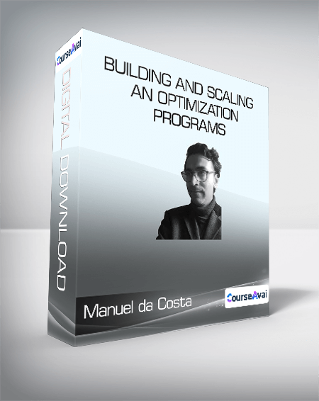 Purchuse ConversionXL (Manuel da Costa) - Building and Scaling an Optimization Programs course at here with price $499 $75.