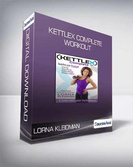 Purchuse Lorna Kleidman - KettleX Complete Workout course at here with price $44 $18.
