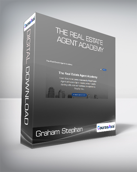 Purchuse Graham Stephan - The Real Estate Agent Academy course at here with price $497 $57.