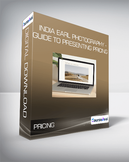 Purchuse India Earl Photography - Guide to Presenting Pricing course at here with price $100 $42.