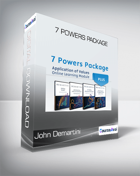 Purchuse John Demartini - 7 Powers Package course at here with price $540 $66.