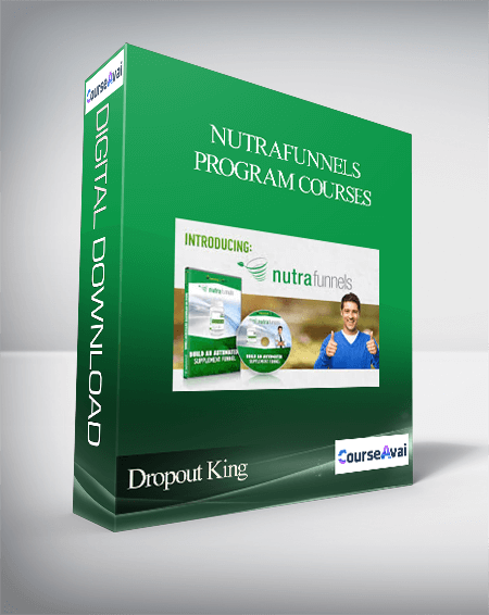 Purchuse Dropout King – NutraFunnels Program Courses course at here with price $397 $31.